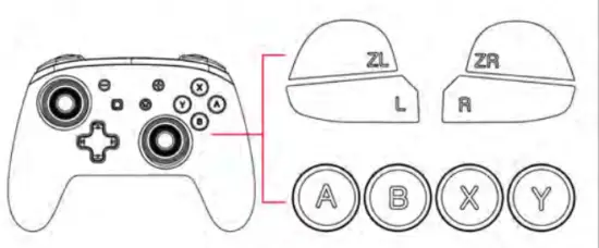 NEXIGO NS32 Wireless Controller for Switch - fig 5