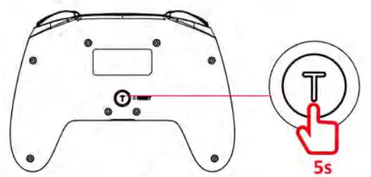 NEXIGO NS32 Wireless Controller for Switch - fig