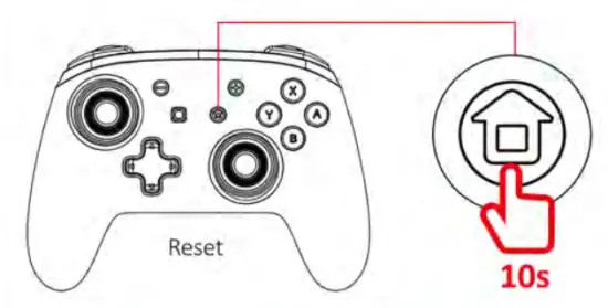 NEXIGO NS32 Wireless Controller for Switch - home2