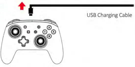 NEXIGO NS32 Wireless Controller for Switch - usb