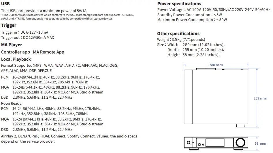 MOON AUDIO element M2 Music Streamer-fig19