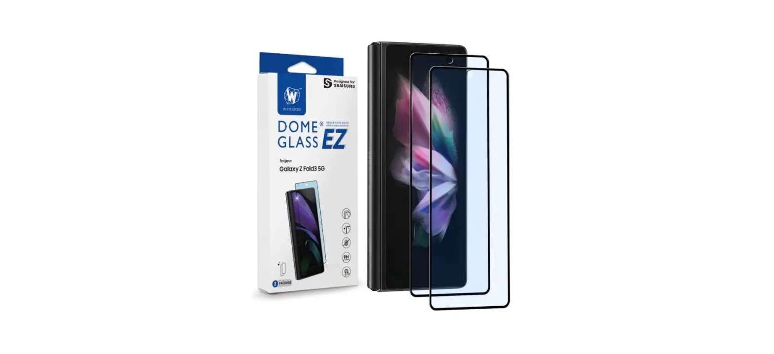 Whitestone Dome Glass Galaxy Z Fold 3 5g Premium Film User Guide
