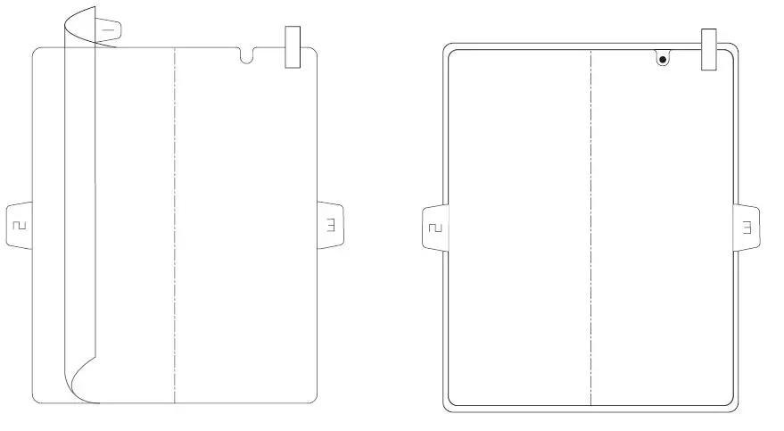 WHITESTONE DOME GLASS Galaxy Z Fold 3 5G Premium Film fig 4