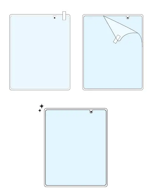 WHITESTONE DOME GLASS Galaxy Z Fold 3 5G Premium Film fig 6