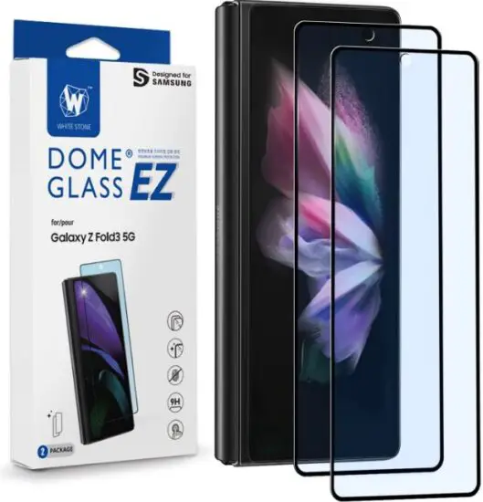 WHITESTONE DOME GLASS Galaxy Z Fold 3 5G Premium Film product