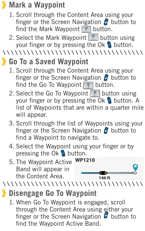 MINN KOTA i-Pilot Link Remote Control BT - WAYPOINTS 1