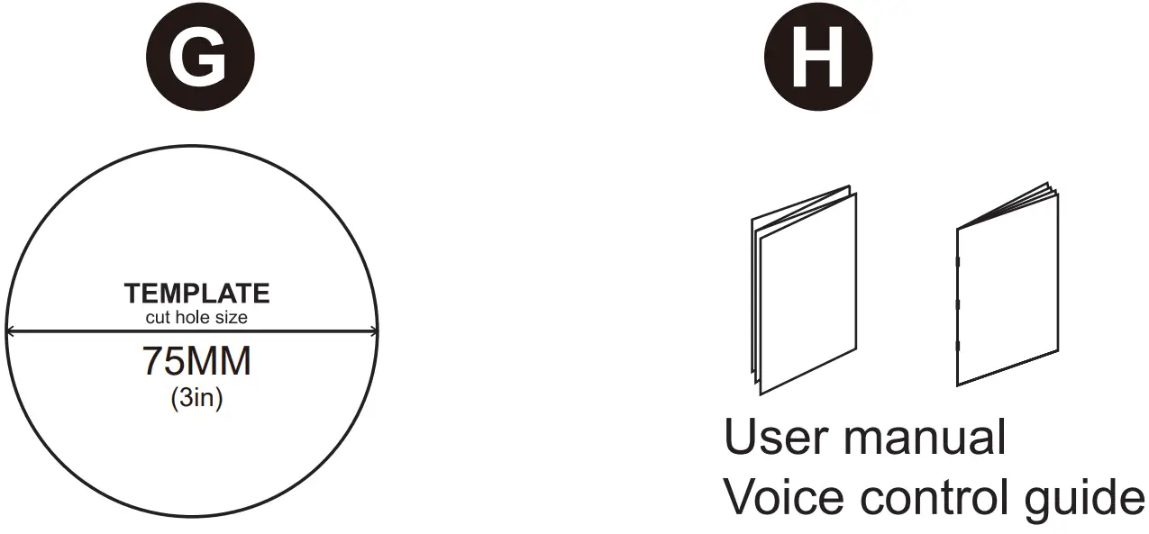 Cloudy Bay LJD005SMWH-6PK 3-Inch Smart LED Recessed Down Light - fig5