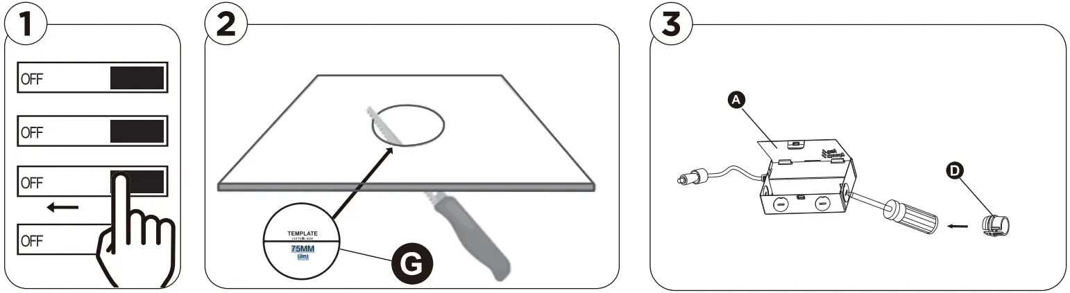 Cloudy Bay LJD005SMWH-6PK 3-Inch Smart LED Recessed Down Light - fig6