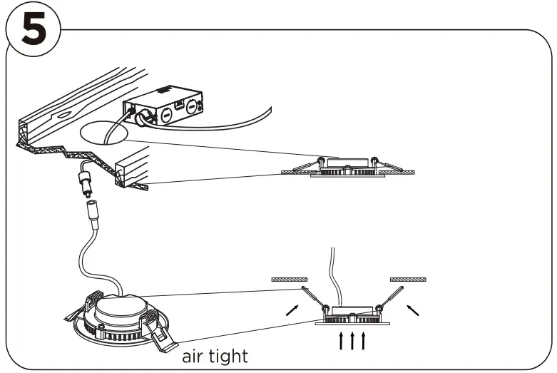 Cloudy Bay LJD005SMWH-6PK 3-Inch Smart LED Recessed Down Light - fig8
