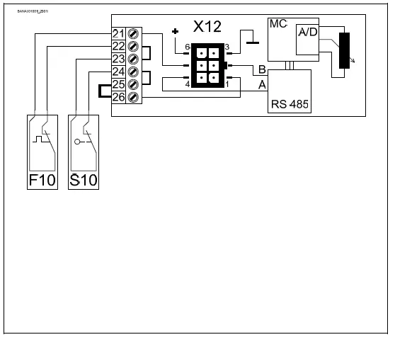 GfA ELEKTROMATEN 10002234.10801 Balanced Sectional Drive Motor FIG 14