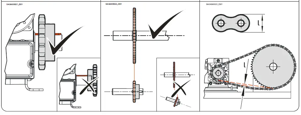 GfA ELEKTROMATEN 10002234.10801 Balanced Sectional Drive Motor FIG 4