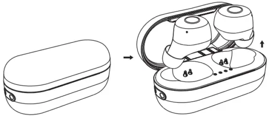 OVEVO Q65 TWS Bluetooth Earphone - FIG 2