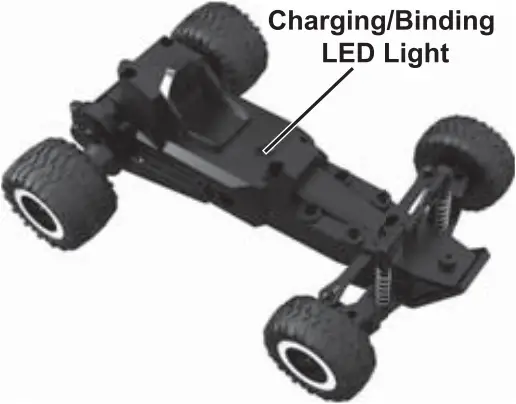 USA Toyz REBEL 2.4G - Chasis features 1