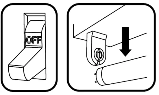 GE current LEDL144 LED Double Ended Type B T5 Tubes-1