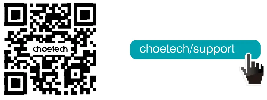 CHOETECH T569 S 3 in 1 Magnetic Wireless Charging Pad - QR1