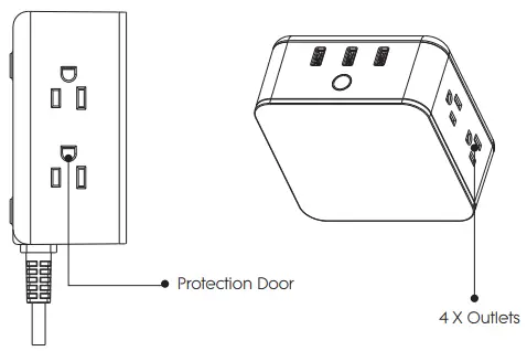 avatar CONTROLS AFC01US Bluetooth Speaker with USB Power Socket - fig