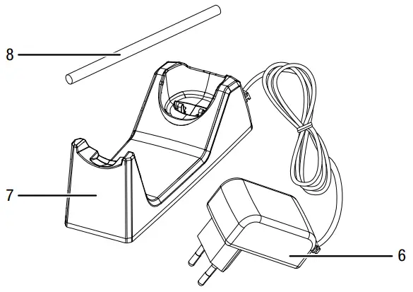 Trotec pggs10 Cordless Glue Gun - fig1