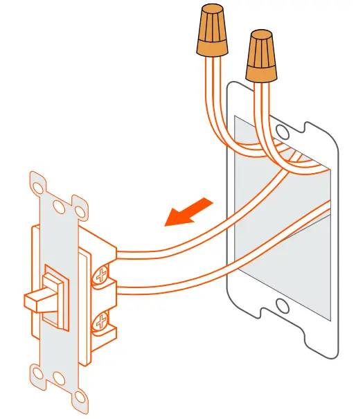 Tenda SS3V1 Smart Wi Fi Light Switch - wall plate 1