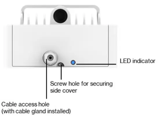 Wistron LVSKIHP 5G Internet Gateway Outdoor Mounting Kit - Bottom Panel (with Enclosure