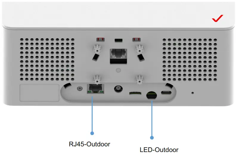 Wistron LVSKIHP 5G Internet Gateway Outdoor Mounting Kit - Bottom Panel