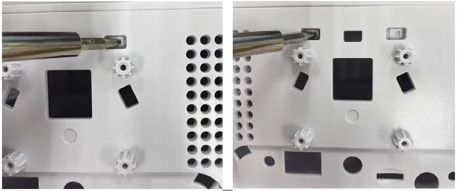 Wistron LVSKIHP 5G Internet Gateway Outdoor Mounting Kit - Use a screwdrive