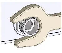 Wistron LVSKIHP 5G Internet Gateway Outdoor Mounting Kit - Use a wrench