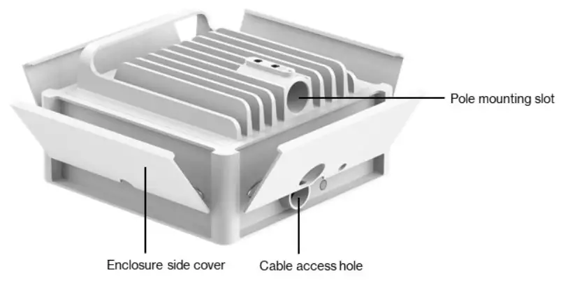 Wistron LVSKIHP 5G Internet Gateway Outdoor Mounting Kit - Waterproof Enclosure