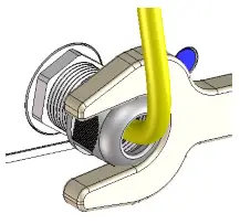 Wistron LVSKIHP 5G Internet Gateway Outdoor Mounting Kit - clamp ring