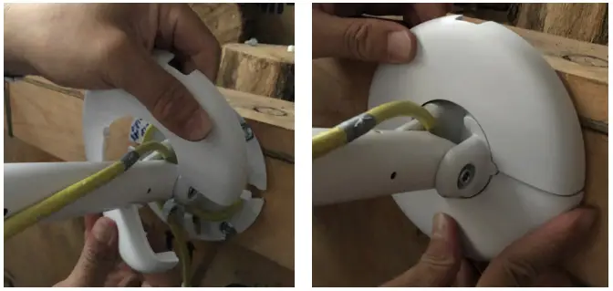 Wistron LVSKIHP 5G Internet Gateway Outdoor Mounting Kit - lastic bracket