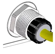 Wistron LVSKIHP 5G Internet Gateway Outdoor Mounting Kit - seal gasket