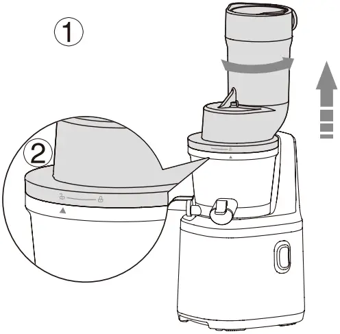 PHILCO PHJE 5030 Slow Juicer 11 D