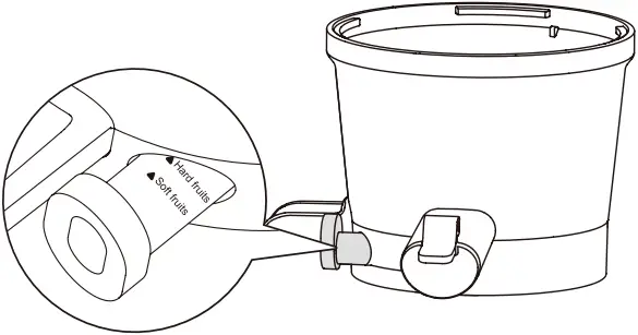 PHILCO PHJE 5030 Slow Juicer 2 Complete installation in position