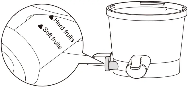 PHILCO PHJE 5030 Slow Juicer 8 Hard fruits