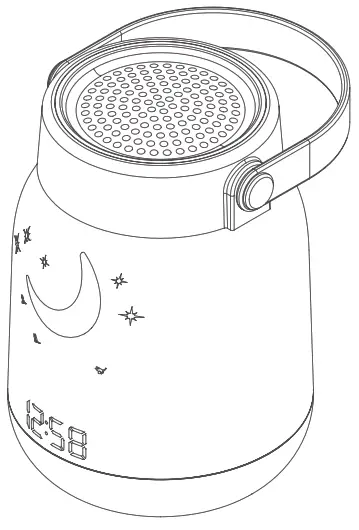 Philyra A20030 Light Bluetooth Speaker -