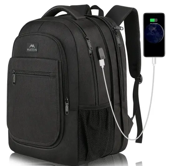 136400BLK MATEIN Travel Backpack - figer2