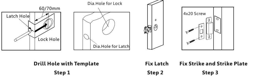 SMARTEK A220 Series Smart Deadbolt Lock - FIG 40