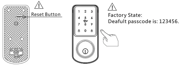 SMARTEK A220 Series Smart Deadbolt Lock - fig 3