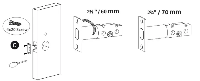 SMARTEK A220 Series Smart Deadbolt Lock - fig 8