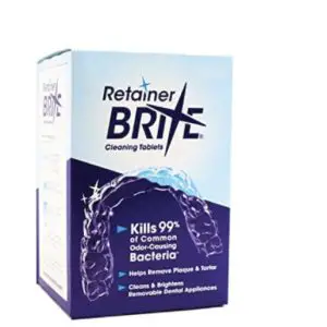 Dentsply Sirona Retainer Brite Dental Appliance Cleaner Instruction Manual