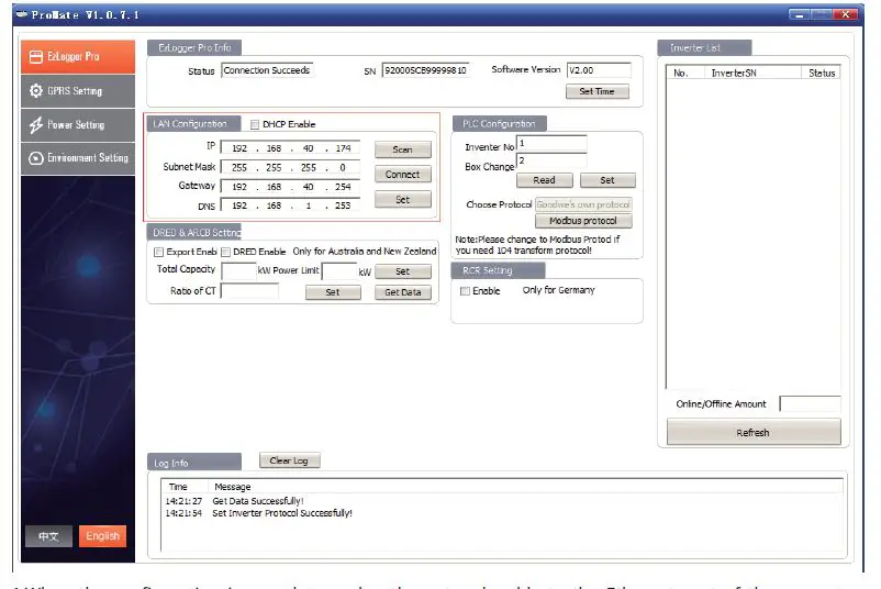 GoodWe SCB2000 Solar Communication Box 32