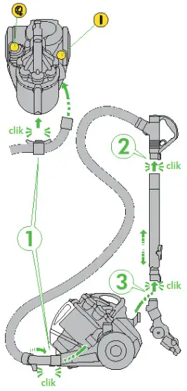 dyson Vacuum Cleaner - ASSEMBLY 2