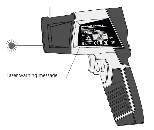 Laserliner 082.047A CondenseSpot XP Hygrometer FIG 2