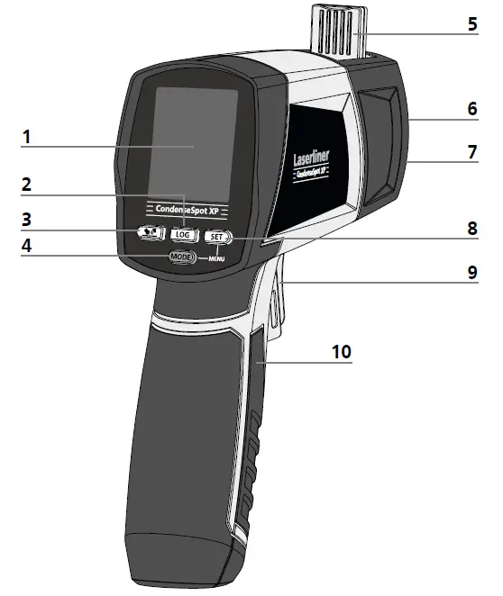 Laserliner 082.047A CondenseSpot XP Hygrometer FIG 3