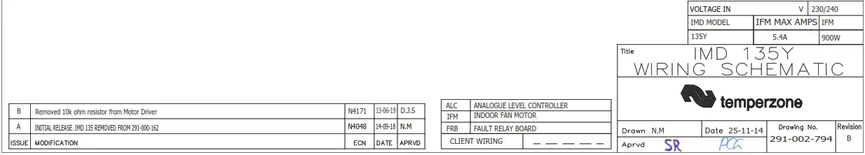 temperzone IMD 210Y Ducted Fan Coil Unit - Product Overview 10