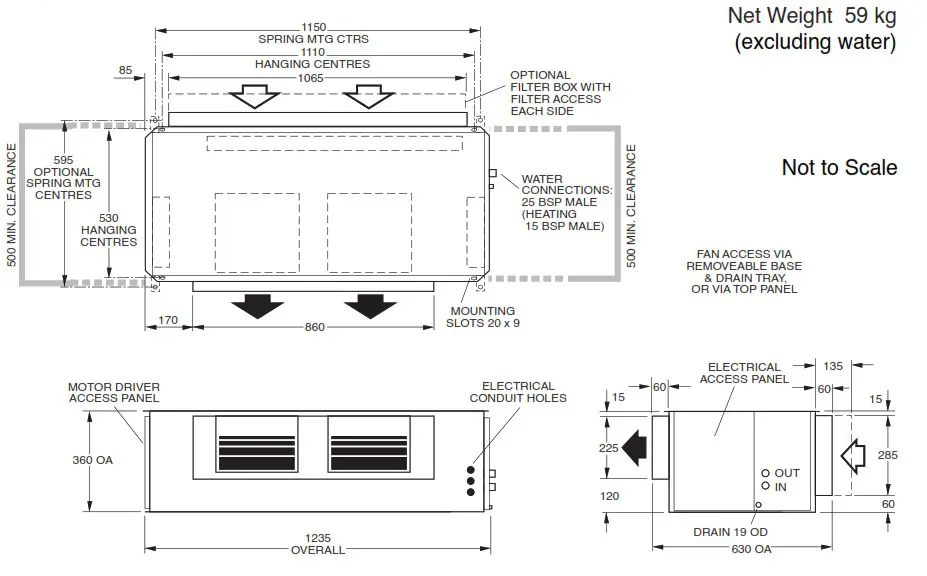 temperzone IMD 210Y Ducted Fan Coil Unit - Product Overview 3