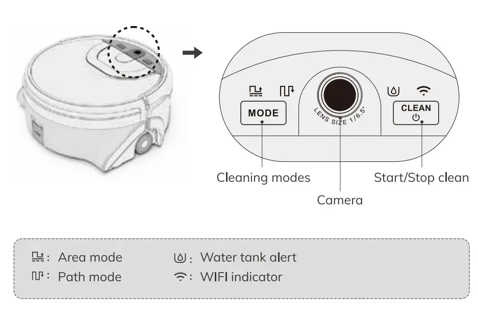ILIFE W450 Shinebot Floor Washing Robot fig 10
