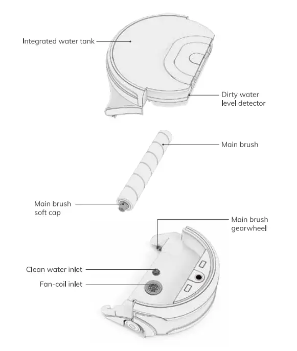ILIFE W450 Shinebot Floor Washing Robot fig 11