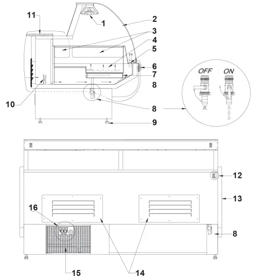igloorefrigeration HBTD Heated Display Cases - fig1
