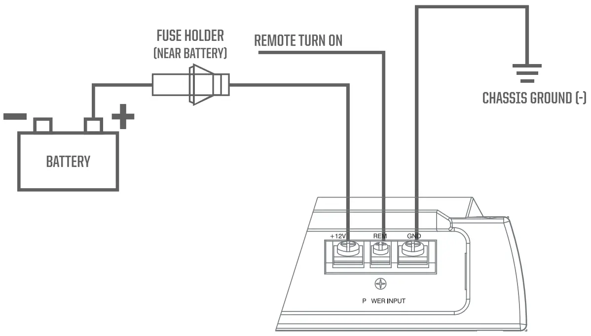 MEMPHIS SRX1200 1V Street Reference Mono Amplifier - fig
