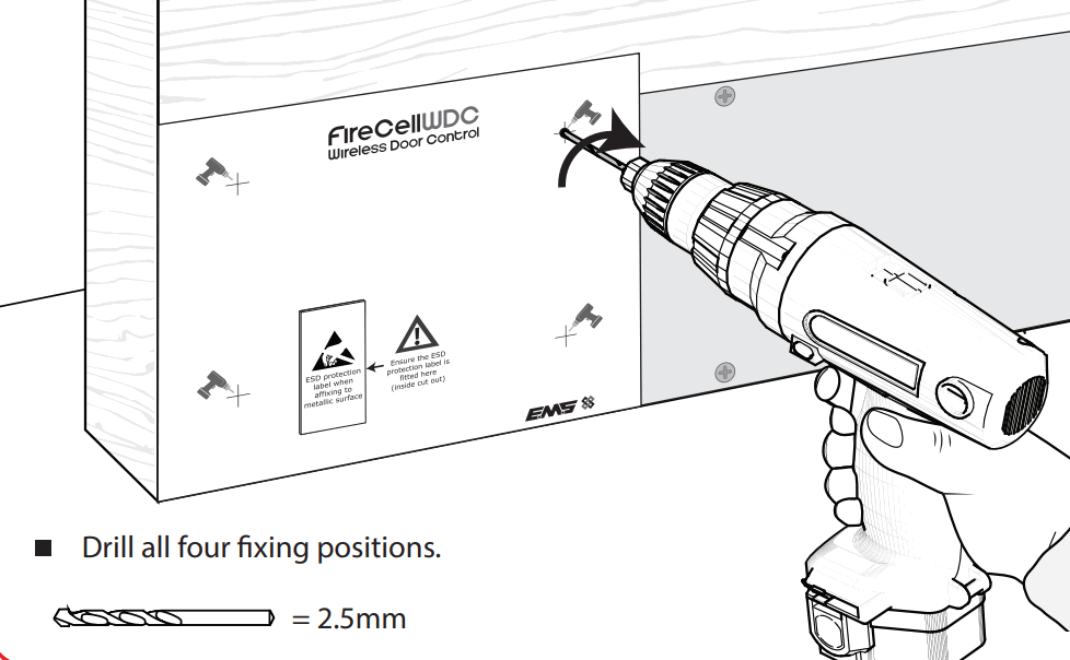 Firecell MK241 99 Wireless Door Control - 2
